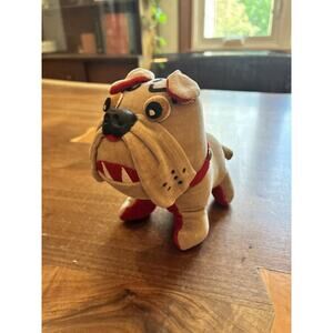 R. Dakin Dream Pets Vintage Stuffed Beige Bulldog Dog Toy 5.5" Japan Plush